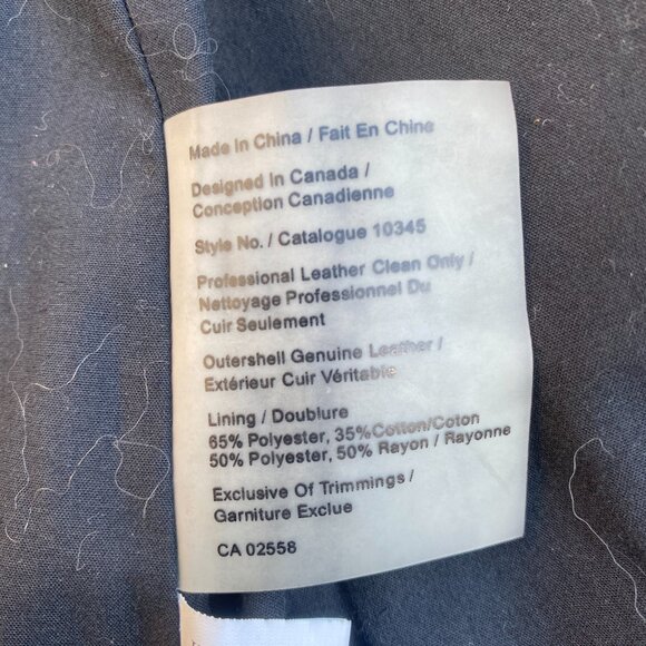 Danier Brown Distressed Leather Jacket | Size Small - Picture 16 of 16